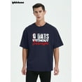 thumbnail image 3 of Whichone Funny Sarcastic Shirt for Men Casual Letter Print T-Shirt With Short Sleeve M-3XL, 3 of 8