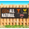 thumbnail image 1 of 100% All Natural Meat 13 oz Vinyl Banner With Metal Grommets, 1 of 4