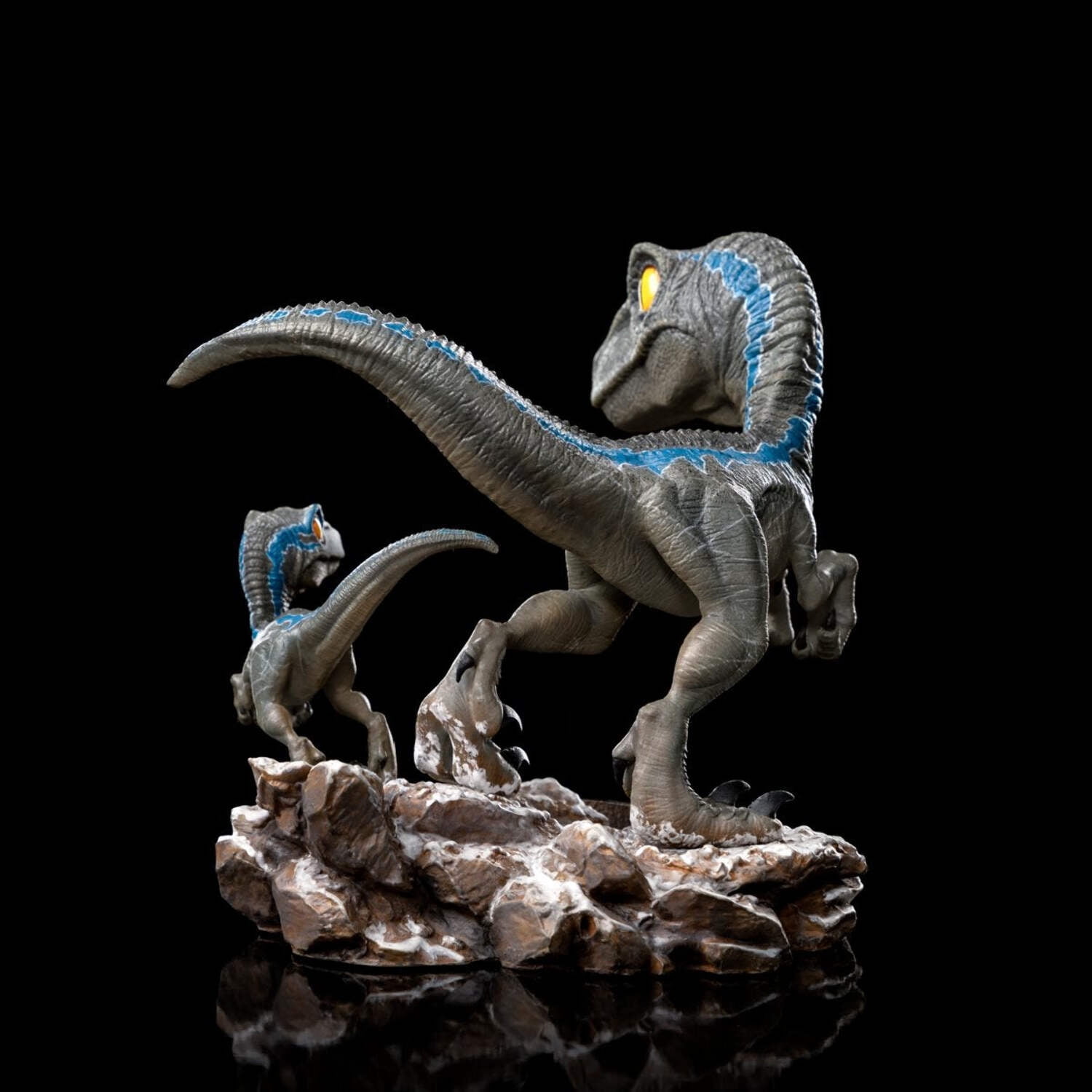 Jurassic World Dominion Blue and Beta MiniCo Vinyl Figure