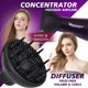 thumbnail image 4 of Secador de pelo VAGARY 6690A Salon Pro para mujer, potente motor de CA de 2200 W, secado rápido, iónico para cabello grueso, 2 velocidades y 2 ajustes de calor, 1 botón de aire frío (1 difusor y 1 con, 4 of 5