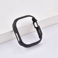 thumbnail image 4 of Worryfree Gadgets Bumper Case for Apple Watch Ultra 49mm Shockproof Protective Cover Frame (Black), 4 of 5
