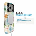 thumbnail image 2 of SKLYDDI Mignon Étui Floral Esthétique pour iPhone 17 Pro Max, Compatible avec MagSafe, 2 of 7
