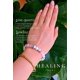 thumbnail image 2 of Pulseras de Cuarzo Rosa para Mujer, Pulseras Rosas para Mujer, Love A, 2 of 5