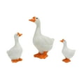 thumbnail image 5 of Gazechimp Cute Resin Goose Statue Crafts Goose Sculpture for Patio Yard Indoor Outdoor, 5 of 8