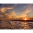 thumbnail image 3 of Jones, Mike 18x15 Black Modern Framed Museum Art Print Titled - Corpus Christi Sunset, 3 of 5