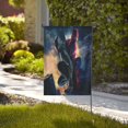 thumbnail image 4 of Bandera de jardín de temporada de Spider-Man, bandera de doble cara, bandera navideña para decoración navideña al aire libre., 4 of 8