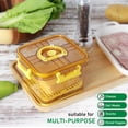 thumbnail image 6 of Loobuu sliced Cheese Container with Airtight Lid for Mini Fridge BPA-Free Kitchen Plastic Storage Deli Cheese Slices Stackable Store Date Record Function Keeps Cheese Fresh Longer, 6 of 9
