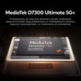 thumbnail image 5 of Celular Infinix Note 50S 5G AI Phone Pantalla 3D Curvada Ultra Delgada 256GB ROM 8GB RAM Azul Marino 6.78" 144Hz AMOLED 5200mah Carga Rápida 45W, 5 of 5