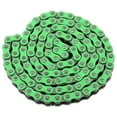 thumbnail image 1 of Cadena de transmisión para motocicleta 428H Strade Fareast Limited 110 eslabones Verde, 1 of 8