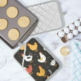 thumbnail image 5 of Pot Holders Set of 2 Heat Resistant 338℉ Kitchen Oven Gloves Potholder Cooking Baking Microwave Mitts Cute Chicken, 5 of 7