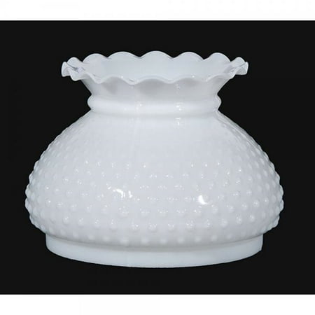 Opal Bathroom Shade - B&P Lamp 7†Shade, Stu, Tam, Opal, Hobnail, Ct