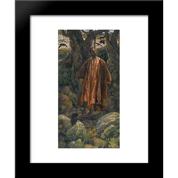 Judas Hangs Himself, illustration for 'The Life of Christ' 20x24 Framed Art Print by James Tissot