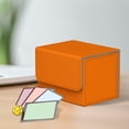 thumbnail image 4 of Sturdy Trading Card Deck Box Storage Para Transporte Protector De Tarjetas naranja1 shamjiam Estuche de baraja de cartas coleccionables, 4 of 9