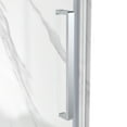 thumbnail image 5 of Dreamwerks Capri 36 in. W x 36 in. D x 78.5 in. H Neo-Angle Shower Stall in Chrome with Door, Base and Walls, 5 of 8