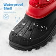 thumbnail image 2 of Dream Pairs Boys & Girls Winter Snow Boots Mid-Calf Water-Resistant Anti-Slip Shoes with Faux Fur Lining (Little/Big Kids), 2 of 6