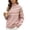 Pink, variant on Sweater for Women Fair Isle Sweater Mock Neck Long Sleeve Loose Fit Casual Pullover Top