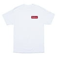 thumbnail image 2 of Edelbrock EDL289068 Badge T-Shirt, White - Medium, 2 of 2