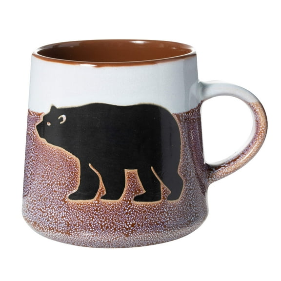 Cape Shore 16oz Stoneware Glazed Artisan Mug Bear