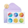 Papyrus Thank You Cards with Envelopes, Tie Dye Dots (14-Count)
