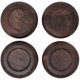 thumbnail image 3 of 4pcs Upright Piano Caster Cups,premium Hardwood Piano Caster Pads Furniture Leg, 3 of 4