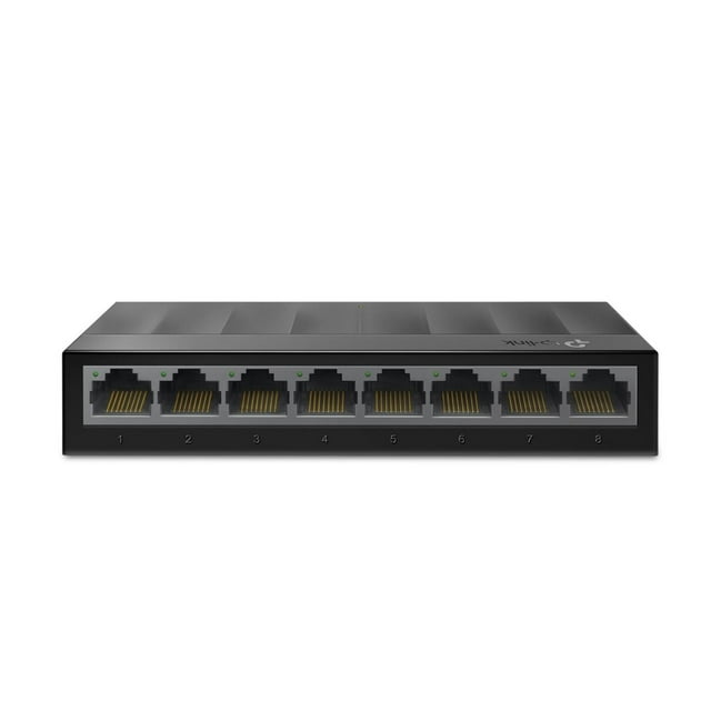 Switch TP-LINK LS1008G 8 Puertos LiteWave Gigabit Ethernet 10/100/1000Mbps TP-Link 8 puertos Auto-MDI/MDIX 3.9W LS1008G