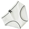 thumbnail image 3 of Culottes en Coton à Rayures avec Nœud pour Femmes et Filles, Taille Midi, 3 of 8