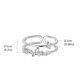 thumbnail image 3 of A Mi Hija Anillo Anillo de Rhinestone Anillo Minimalista Ansiedad Regalo para Ella Regalo de Regreso a la Escuela, 3 of 8
