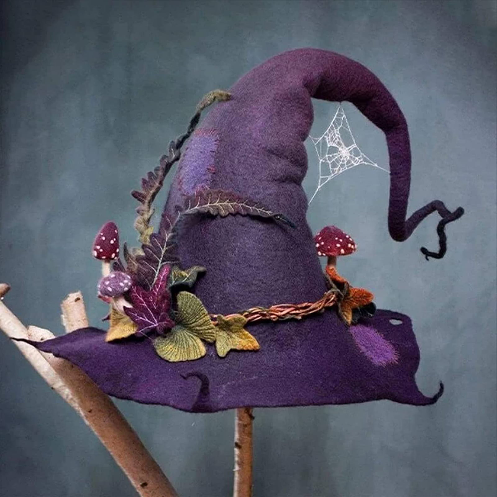Halloween Fancy Dress Witch Hat Halloween Party Costume Prop Witches Hat HI 
