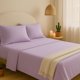 thumbnail image 5 of Juego de Sábanas Kyuden Home Algodon Matrimonial Lavanda, 5 of 6
