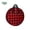 Red, variant on 24 inch Christmas Wreath Storage Bag, Heavy Duty Organizer with Durable Handles, Dustproof Plastic Bag, Foldable Round Wreaths Storage Container for Holiday Christmas Decorations, White