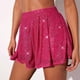 thumbnail image 2 of Pantalones de Cintura Alta de Pierna Ancha para las Mujeres Casual de Moda Patchwork Poliéster Ligero Suave Cómodo, 2 of 6
