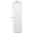 thumbnail image 4 of DecMode 12" x 48" Black Slim Wall Mirror with Thin Frame, 4 of 12