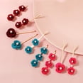 thumbnail image 3 of GOOHOCHY 3 pinzas para el pelo con forma de rosa, elegantes accesorios para el cabello para mujeres y adolescentes., 3 of 8