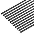 thumbnail image 1 of Uxcell 12-Pack Varillas de Fibra de Carbono, 100mm de Longitud 2mm de Diámetro Varilla Sólida de Fibra de Carbono Mate, 1 of 7