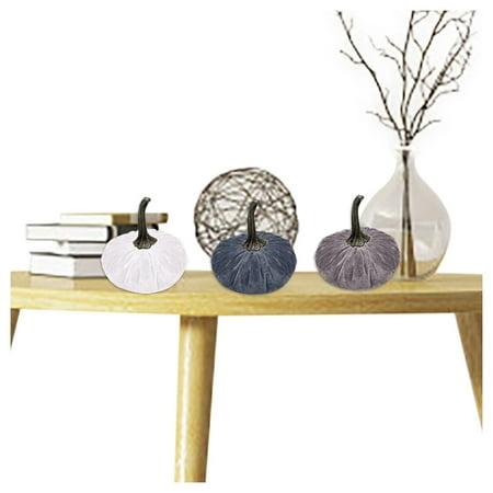 

JPGIF Home Decor Handmade Velvet Pumpkin Decorated With Super Soft And Delicate Pumpkin