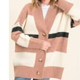 thumbnail image 5 of Fesfesfes Women Sweater Casual V-Neck Long Sleeve Fall Sweater Cardigan Blouse Tops Plus Size $10, 5 of 9