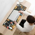 thumbnail image 3 of Happy Thanksgiving Fall Pumpkin Large Gaming Mouse Pad Extended Desk Mouse Pad with Stitched Edges, Non-Slip Base, Water Resist Keyboard Pad for Gamer, Office & Home, 31.5 X 11.8 in, 3 of 7