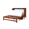thumbnail image 6 of Mega Solutions Amalfi Murphy Cabinet Chest Desk Bed with Drawers & USB Charging Station (Queen Size, Cherry), 6 of 12