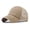 Khaki, variant on Baseball Cap Washed Cotton Mesh Back Unisex Adjustable Vintage Low Profile-Dark Green Khaki