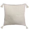 thumbnail image 1 of hometrends Coussin Décoratif en Jacquard à Chevrons, 1 of 4