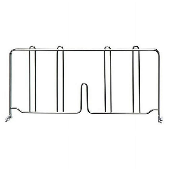 Quantum Storage DIV21 Chrome Wire Shelving Shelf Divider - 21 in.