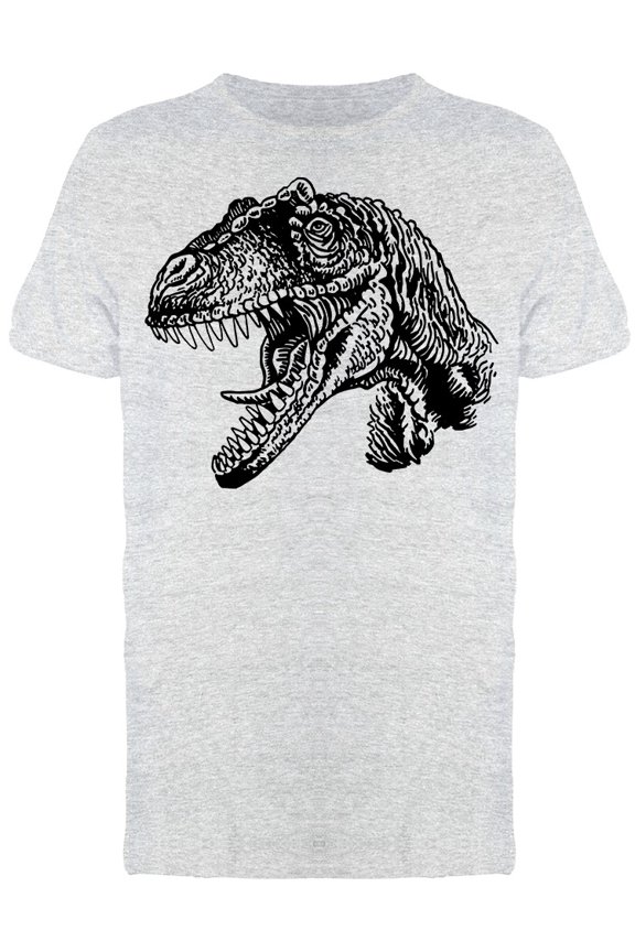 Graphic Portrait Tyrannosaurus Tee Men's -Image by Shutterstock