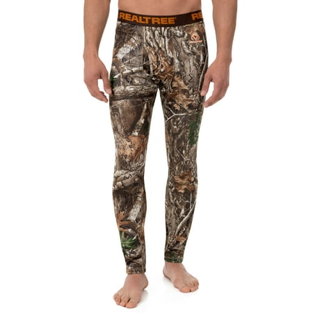Realtree Men s Heavyweight Fleece Thermal Underwear Bottom