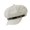 light gray, variant on Novelty Berets Decorative Chain Painter Hat French Cabbie Hat for Autumn Winter Fashion Headwear for Daily Wear