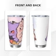 thumbnail image 3 of Gengar Insulated Tumbler Stainless Steel Coffee Mug Vacuum Double Wall Thermal Travel Cup 20 oz, 3 of 4