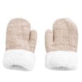 thumbnail image 2 of Los niños pequeños de punto dedo Guantes de invierno Guantes de nieve Guantes de dedo caliente Niñas y Niños, 2 of 4