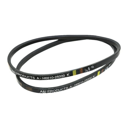 66101-25080 2 Belts Fits Kubota G1700 G1800 G1800S G1900 G1900S G2000 G2000S