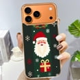thumbnail image 3 of Case For Apple iPhone Air / 17 Pro / 17 Pro Max Series Case, Slim Thin Transparent Flexible Clear TPU Shockproof Phone Case For iPhone 17 Series, Knitted Christmas (5), 3 of 6