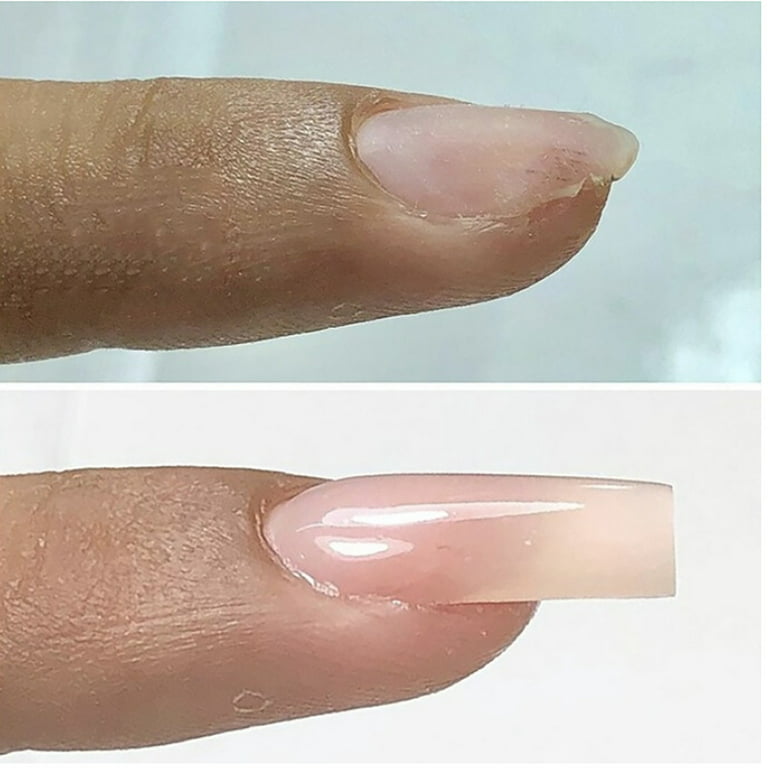 5ml Instant Nail Repair Gel for Cracked Broken Nails Strong Extension Silk  Fiberglass Glue Clear Semi Permanent Varnish GL1520-1