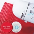 thumbnail image 6 of SINGER Simple 3337 Lightweight & Portable Sewing Machine With 108 Stitch Applications, LED Light & 1-step Buttonhole | Used for Crafting and Sewing - White, 6 of 15